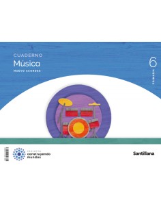 CUADERNO MUSICA 6ºPRIMARIA NUEVO ACORDES 2023